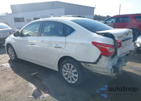 2019 Nissan Sentra S z USA, uszkodzony, nr VIN 3N1AB7AP9KY227881